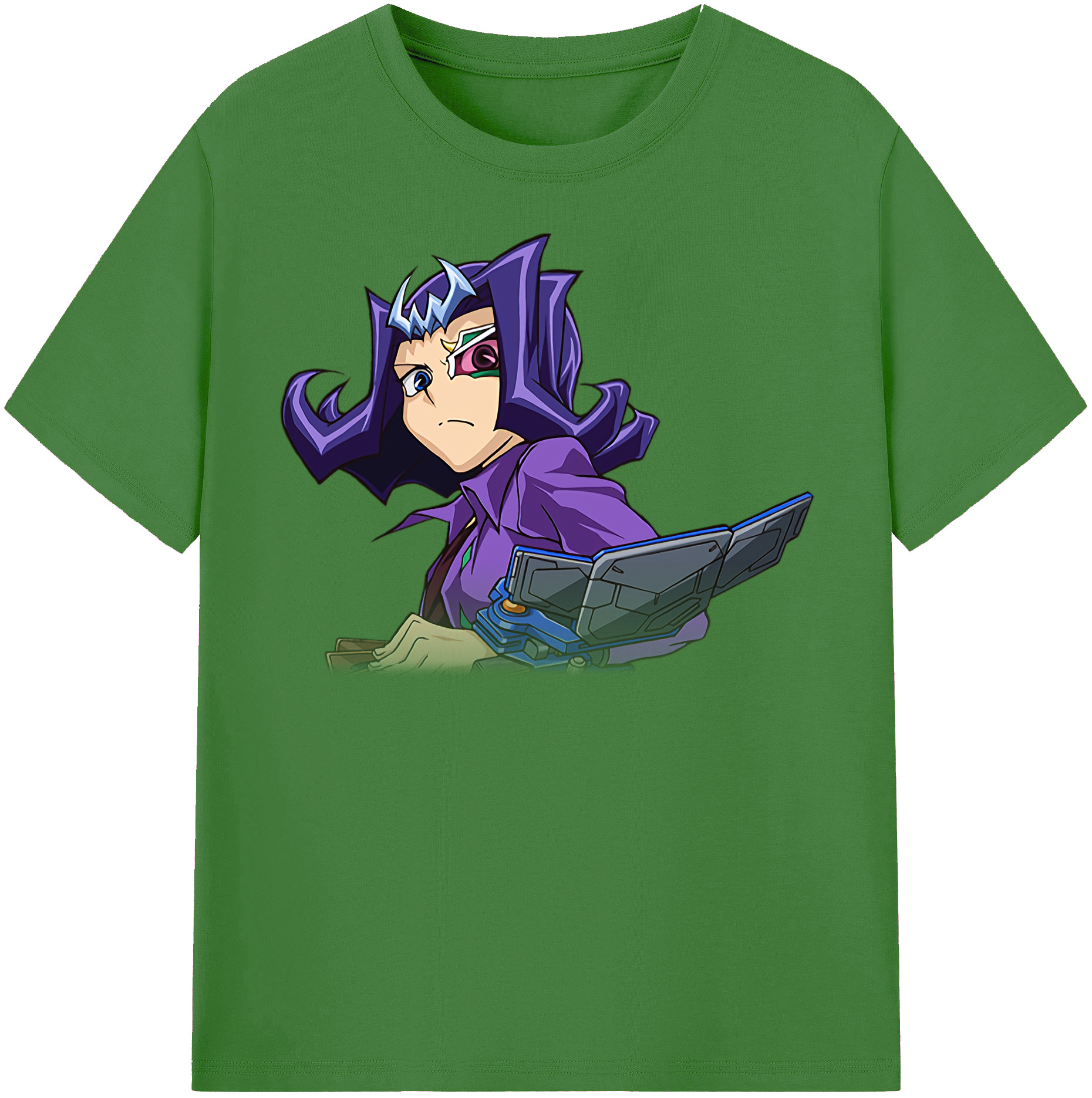 （画像用） 遊☆戯☆王 Yu-Gi-Oh! レディースカジュアルプリントTシャツ（綿100％）